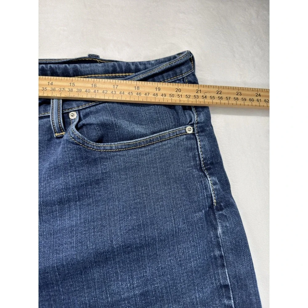 Levis 514 Jeans Mens 40x26 Blue Denim Straight Leg Regular Fit Medium Wash
